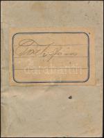 1921 Borota, Munkásigazolvány, 103p