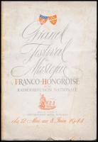 1944 Grand Festival de Musique Franco-Hongroise de la radiodiffusion nationale