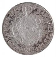 1846B 20kr Ag "V. Ferdinánd" (6,65g) T:1- kis patina / Hungary 1846B 20 Kreuzer Ag "F...