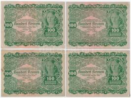 Ausztria 1922. 2K + 100K (8x) T:II-III
Austria 1922. 2 Kronen + 100 Kronen (8x) C:XF-F