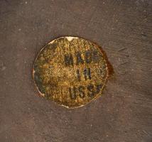 2 db mázas kerámia kiöntő, jelzett, apró hibákkal, m: 10 és 145 cm