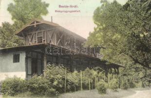 1907 Buziásfürdő, Baile Buzias; Hidegvíz-gyógyintézet. Francz Testvérek kiadása / cold water spa, bathing house, hydrotherapy (EK)