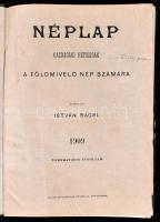 1909 Néplap - Gazdasági hetiujság a földmívelő nép számára. Szerk: István bácsi. Teljes évfolyam bekötve.