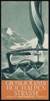 cca 1930-1940 The Grossglockner Alpine Road - német nyelvű Alpok utazási prospektus