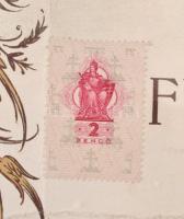 1936 a Magyar Fürdőalkalmazottak és Úszómesterek Országos Egyesülete díszes fürdőszakmunkási oklevel...