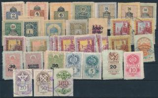 Okmánybélyeg tétel 2 közepes berakólapon