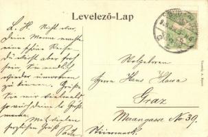 1906 Budapest V. Szabadság tér, City kávéház. Taussig A. 5899. (fl)