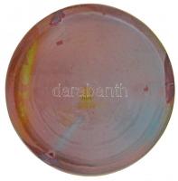 1983. "Pannofila '83' Bélyegkiállítás - Pécs" eozin mázas Zsolnay porcelán emlék...