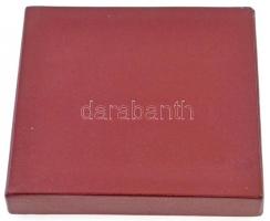 DN "Országos Bélyegnapi Kiállítás Budapest" eozin mázas Zsolnay porcelán emlékplakett (101...