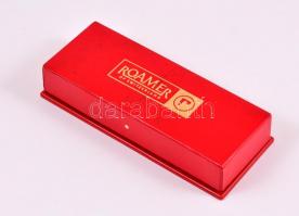 Roamer női karóra, bőr szíjjal, vízálló, működik, eredeti dobozában, d: 2 cm