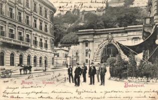 1904 Budapest I. Alagút, Takarékpénztár, bérpalota (EK)