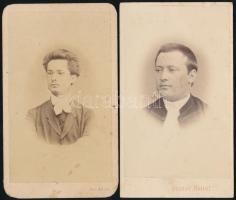 cca 1870 10 db nevesített vizitkártya