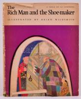 La Fontaine: The Rich Man and the Shoe-maker. Brian Wildsmith illusztrációival. London, 1965, Oxford University Press. Angol nyelven. Kiadói félvászon-kötés, kiadói szakadt papír védőborítóban.