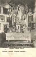 Csatka, Szentkúti kápolna, belső, Mária oltár