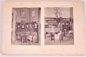 cca 1920 Belsőépítészet, art deco bútorok 30 db nagyméretű táblán 50x35 cm / Interior design large prints