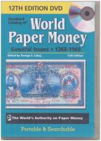 Standard Catalog of World Paper Money 1368-1960. 12th Edition. Krause Publications. DVD lemez eredeti tokban.