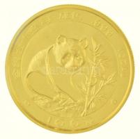 Kína 1988. 100Y Au "Panda" lezárt fólia tasakban (31,1g/0.999) T:PP
China 1988. 100 Yuan ...