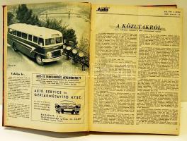 1960 Az Autó-motor magazin évfolyama bekötve