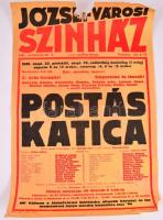 cca 1920-1940 Kb 20 db háború előtti színházi plakát. Mind különféle. Vegyes állapotban