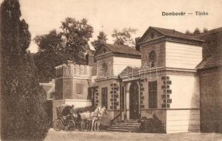 1915 Dombóvár, Tüske, Dőry-kastély (EK)