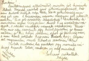 Tungsram Krypton izzó reklámlapja / Hungarian light bulb advertisement postcard (EK)