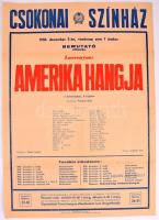 cca 1930-1950 12 db nagyméretű színházi és operett plakát