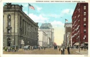 5 db VEGYES amerikai és angol városképes lap / 5 mixed American and British town-view postcards