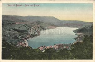 2 db RÉGI horvát városképes lap; Ragusa, Buccari / 2 pre-1915 Croatian town-view postcards; Dubrovnik, Bakar