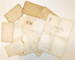 1880-1966 42db irat okmánybélyeggel