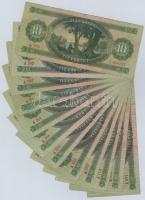 1962. 10Ft (12x) T:III