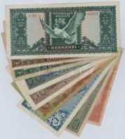 Vegyes: 11db-os korona, pengő tétel T:III