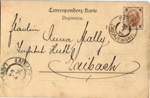 1898 (Vorläufer!) Medija (Zagorje ob Savi), Gallenegg bei Sagir; spa (fa)