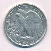 Amerikai Egyesül Államok 1944. 1/2$ Ag "Walking Liberty" T:2-,3
 USA 1944. 1/2 Dollar Ag ...