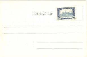 1900 Dobsina, Dobschau; Eishöhle Dobsina / Dobsinai jégbarlang bejárata, fahíd. Kiadja Özv. Balázsy ...