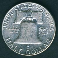 USA 1963 D 1/2$ Ag "Franklin" T:2/3 +