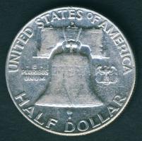 USA 1961 D 1/2$ Ag "Franklin" T:2/3 +