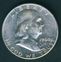 USA 1960 D 1/2$ Ag "Franklin" T:2-/3