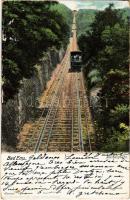1903 Bad Ems, Malbergbahn / funicular railway