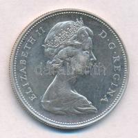 Kanada 1966. 1$ Ag II. Erzsébet T:2  Canada 1966. 1 Dollar Ag Elizabeth II C:XF  Krause KM#64.1