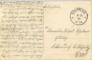 Steinpleis (Werdau), Römertalbrücke, Schloss / viaduct, railway bridge with locomotive, castle