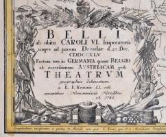 1748 Belli ab obitu Caroli VI imperatoris usque ad pacem Dresdae ... factam tam in Germania quam Bel...