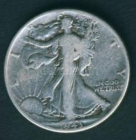 USA 1943. 1/2$ Ag "Walking" T:3