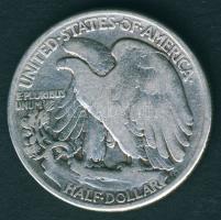 USA 1943. 1/2$ Ag "Walking" T:3