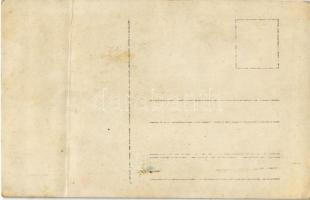 1915 Csorbadomb, Cserbin, Shcherbyn; viadukt, vasúti híd újjáépítése júliusban az Uzsoki-szorosban á...