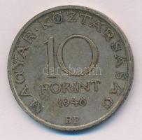 1948. 10Ft Ag "Széchenyi" T:2 patina, ph. 
Adamo EM2