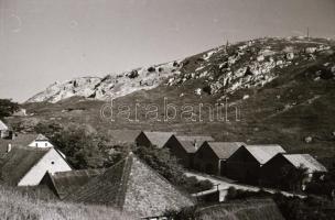 cca 1930 30 db városképes Leicával készített fotónegatív negatív tartóban