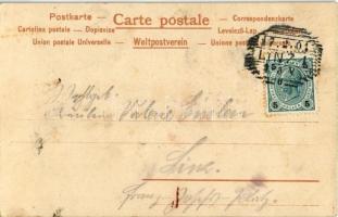 1901 Mikado III. Emile Storch Vienne litho s: Raphael Kirchner (fl)