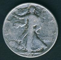 USA 1947. 1/2$ Ag "Walking" T:4