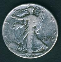 USA 1942. 1/2$ Ag "Walking" T:3/4