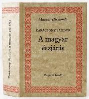 Karácsony Sándor: A magyar észjárás. Magyar Hírmondó. Bp.,1985,Magvető. Kiadói kartonált papírkötés, jó állapotban.